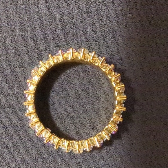 BaubleBar Mini Alidia Ring- Multi Blue - Picture 3 of 4